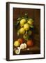 A Still Life of Lemons and Oranges-A Mensaque-Framed Giclee Print