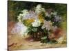 A Still Life of Lilacs-Georges Jennin-Stretched Canvas