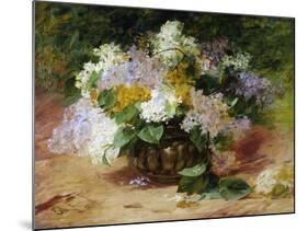 A Still Life of Lilacs-Georges Jennin-Mounted Giclee Print