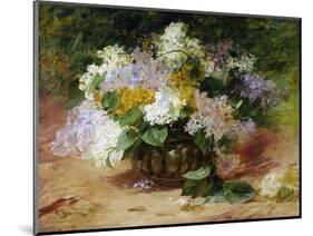 A Still Life of Lilacs-Georges Jennin-Mounted Giclee Print