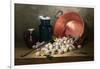 A Still Life of Plums and Jam-Making Utensils-Paul Gagneux-Framed Giclee Print