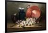 A Still Life of Plums and Jam-Making Utensils-Paul Gagneux-Framed Giclee Print