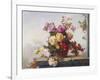 A Still Life of Roses-Paul Claude Jance-Framed Giclee Print