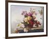 A Still Life of Roses-Paul Claude Jance-Framed Giclee Print
