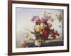 A Still Life of Roses-Paul Claude Jance-Framed Giclee Print