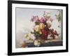 A Still Life of Roses-Paul Claude Jance-Framed Giclee Print