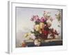 A Still Life of Roses-Paul Claude Jance-Framed Giclee Print