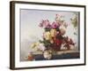 A Still Life of Roses-Paul Claude Jance-Framed Giclee Print