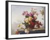 A Still Life of Roses-Paul Claude Jance-Framed Giclee Print