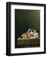 A Still Life of Shells, 1698-Adrian Coorte-Framed Premium Giclee Print