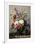 A Still Life of Summer Flowers-Hans Hermann-Framed Photographic Print