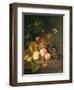 A Still Life on a Marble Ledge-Rachel Ruysch-Framed Giclee Print