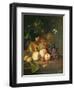 A Still Life on a Marble Ledge-Rachel Ruysch-Framed Premium Giclee Print