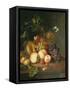 A Still Life on a Marble Ledge-Rachel Ruysch-Framed Stretched Canvas