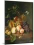 A Still Life on a Marble Ledge-Rachel Ruysch-Mounted Giclee Print