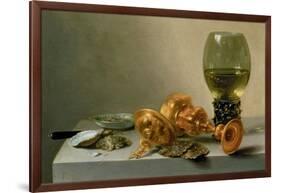 A Still Life with a Roemer and a Gilt Cup-Pieter Claesz-Framed Giclee Print