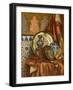 A Still Life with Moroccan Objects (Oil on Panel)-Rudolphe Ernst-Framed Giclee Print