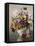 A Still Life with Pansies-Albert Williams-Framed Stretched Canvas