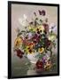 A Still Life with Pansies-Albert Williams-Framed Premium Giclee Print