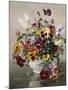 A Still Life with Pansies-Albert Williams-Mounted Giclee Print