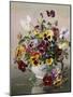 A Still Life with Pansies-Albert Williams-Mounted Giclee Print