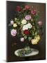 A Still Life with Roses in a Glass Vase-Otto Diderich Ottesen-Mounted Giclee Print