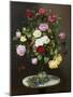 A Still Life with Roses in a Glass Vase-Otto Diderich Ottesen-Mounted Giclee Print