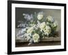 A Still Life with Yellow Roses-Raoul De Longpre-Framed Photographic Print