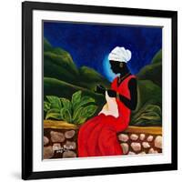 A stitch in time-Patricia Brintle-Framed Giclee Print