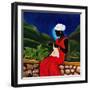 A stitch in time-Patricia Brintle-Framed Giclee Print