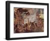 A Stone Age Feast, 1883-Victor Mikhailovich Vasnetsov-Framed Giclee Print