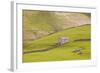 A Stone Barn Near to Littondale in the Yorkshire Dales, Yorkshire, England, United Kingdom, Europe-Julian Elliott-Framed Photographic Print