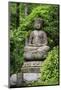 A Stone Buddha Statue in the Grounds of Ryoan-Ji Temple, Kyoto, Japan-Paul Dymond-Mounted Photographic Print