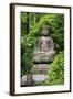 A Stone Buddha Statue in the Grounds of Ryoan-Ji Temple, Kyoto, Japan-Paul Dymond-Framed Photographic Print