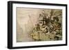 A Stone Quarry, 1833-H. Kretzschmer-Framed Giclee Print