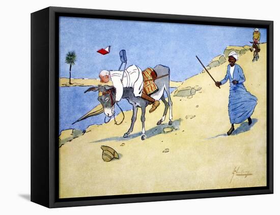 A Stopping-Place on the Nile', 1908-Lance Thackeray-Framed Stretched Canvas