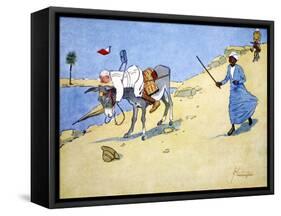 A Stopping-Place on the Nile', 1908-Lance Thackeray-Framed Stretched Canvas