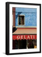 A Storefront on the Island of Burano, Venice, Italy-David Noyes-Framed Premium Photographic Print