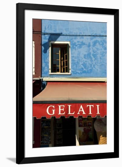 A Storefront on the Island of Burano, Venice, Italy-David Noyes-Framed Photographic Print