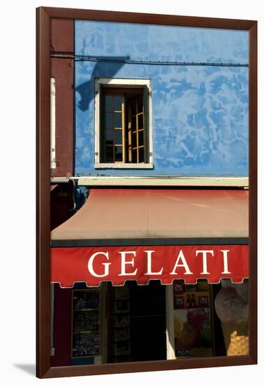 A Storefront on the Island of Burano, Venice, Italy-David Noyes-Framed Photographic Print