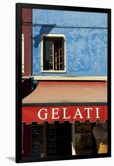 A Storefront on the Island of Burano, Venice, Italy-David Noyes-Framed Photographic Print