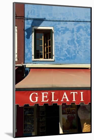 A Storefront on the Island of Burano, Venice, Italy-David Noyes-Mounted Photographic Print