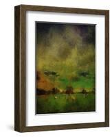 A Storm at Calke Abbey, Derbyshire-Mark Gordon-Framed Giclee Print