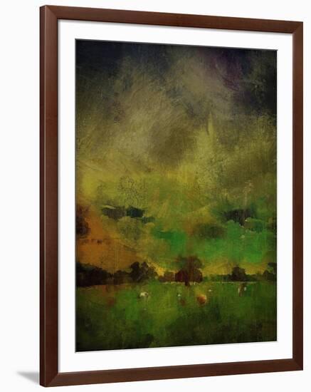 A Storm at Calke Abbey, Derbyshire-Mark Gordon-Framed Giclee Print