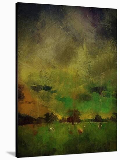 A Storm at Calke Abbey, Derbyshire-Mark Gordon-Stretched Canvas