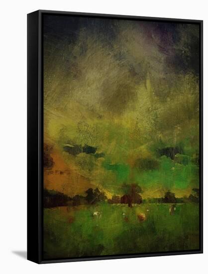 A Storm at Calke Abbey, Derbyshire-Mark Gordon-Framed Stretched Canvas