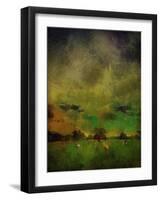 A Storm at Calke Abbey, Derbyshire-Mark Gordon-Framed Giclee Print