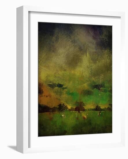 A Storm at Calke Abbey, Derbyshire-Mark Gordon-Framed Giclee Print