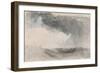 A Storm at Sea-J. M. W. Turner-Framed Giclee Print