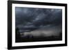 A Storm Brews Outside Of Yellowstone National Park, Wyoming-Rebecca Gaal-Framed Photographic Print